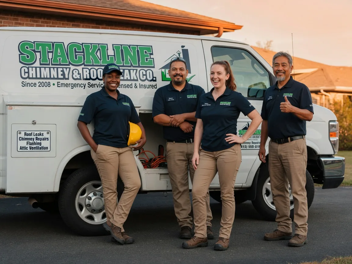Chimney flashing repair company in Vassar, MI